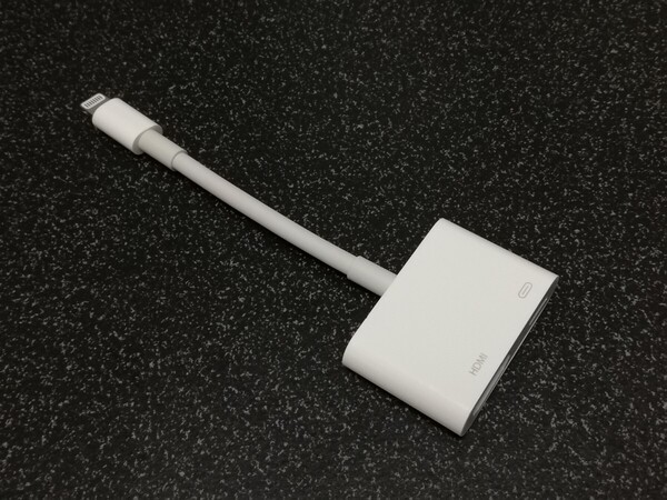 ■即決■Apple LightningデジタルAVアダプタ「A1438」※未チェック現状品■