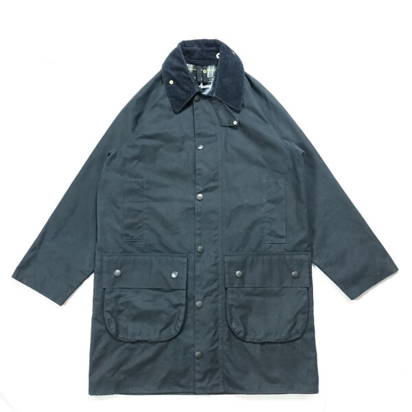 Special 00s Barbour gamefair c38 ネイビー デッドストック バブアー ゲームフェア ヘビーウェイト northumbria ノーザンブリア