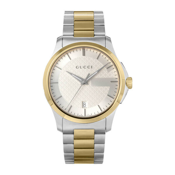 ◆GUCCI グッチ◆ 腕時計 時計 38mm メンズ レディース アウトレット シルバー クォーツ 送料無料 YA126450 G-Timeless G-タイムレス