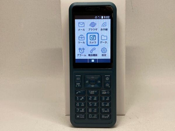 美品 SoftBank ソフトバンク Simply 602SI セイコーソリューションズ 携帯電話 ガラケー ダークブルー e577c7dd