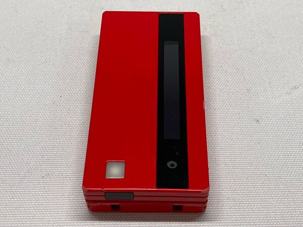 美品 docomo ドコモ N702iD NEC 日本電気 FOMA 携帯電話 ガラケー レッド e860c49dd