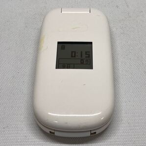 概ね美品 docomo ドコモ F883i FUJITSU 富士通 FOMA らくらくホンベーシックS 携帯電話 ガラケー ホワイト e860c56dd