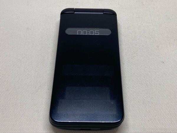 美品 au GRATINA KYF37 KYOCERA 京セラ 携帯電話 ガラケー ネイビーブラック f02a294dd