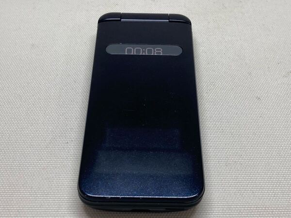美品 au GRATINA KYF37 KYOCERA 京セラ 携帯電話 ガラケー ネイビーブラック f02a308dd