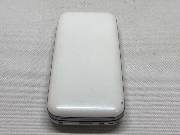 概ね美品 au CDMA S002 Sony Ericsson ソニーエリクソン 携帯電話 ガラケー ホワイト f02a350dd