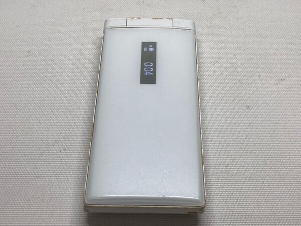 概ね美品 SoftBank ソフトバンク DIGNO 501KC SIMロック解除済 KYOCERA 京セラ 携帯電話 ガラケー ホワイト f01b119dd