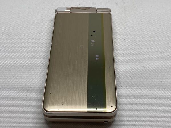 概ね美品 docomo ドコモ P-01J P-smart Panasonic パナソニック 携帯電話 ガラケー ゴールド f01b147dd