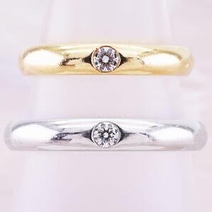 34456 ★HARRY WINSTON★ ダイヤ マリッジリング ペアリング 定価64万