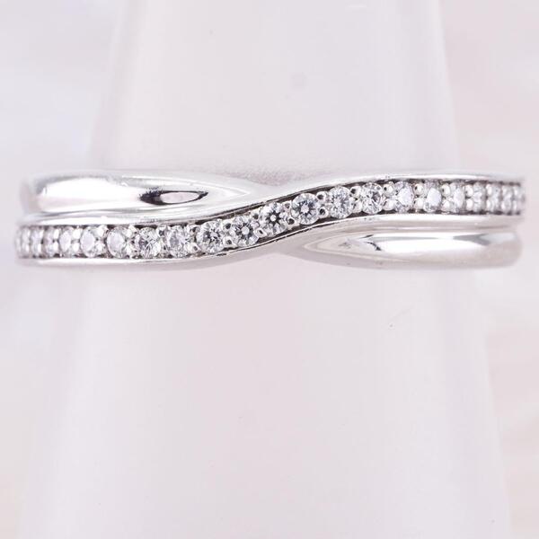 35868 ★HARRY WINSTON★ トリストワンロウ バンドリング 定価63万