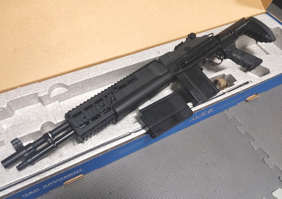 M14EBR「G&Pパーツで統一」現在希少品 東京マルイ対応 Yahoo!オークション -「m14 ebr マルイ」の落札相場・落札価格