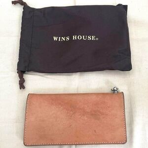 WINS HOUSE【ウインズハウス】オイルレザー ロング ウォレット