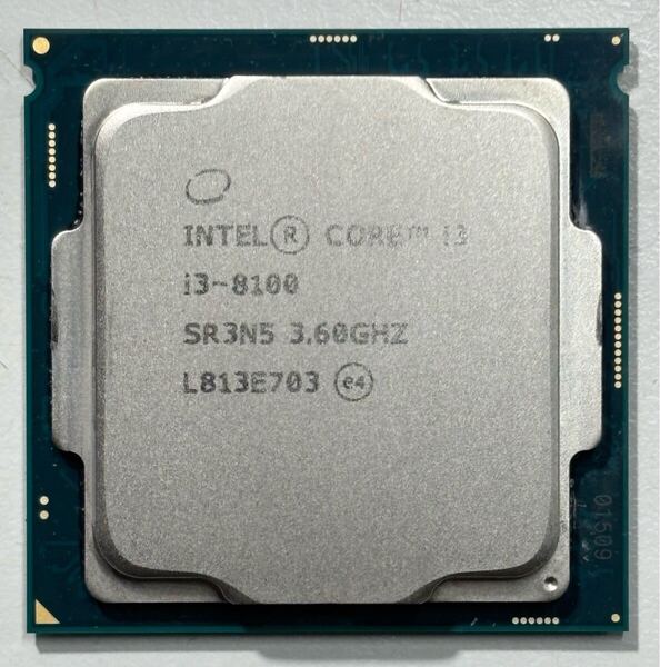 intel Core i3-8100 3.60GHz 4C/4T CPU