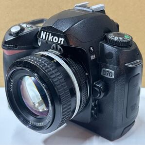 Nikon D70 50mm 1:1.4 レンズ セット デジタル一眼レフカメラ