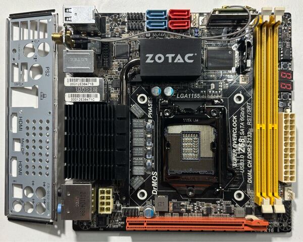 ZOTAC Z68-ITX WiFi LGA1155 ITX マザーボード