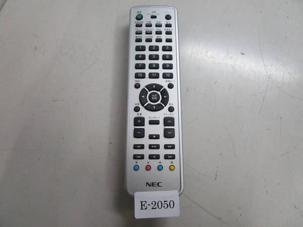 NEC 853-410083-001 リモコン 通電/信号送信のみ確認済 管理番号E-2050