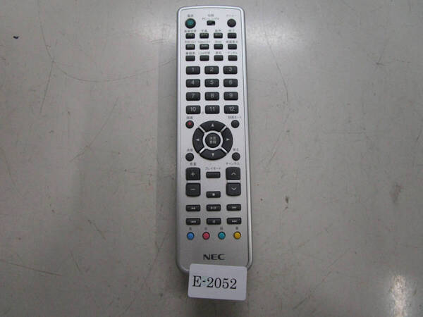 NEC 853-410083-001 リモコン 通電/信号送信のみ確認済 管理番号E-2052