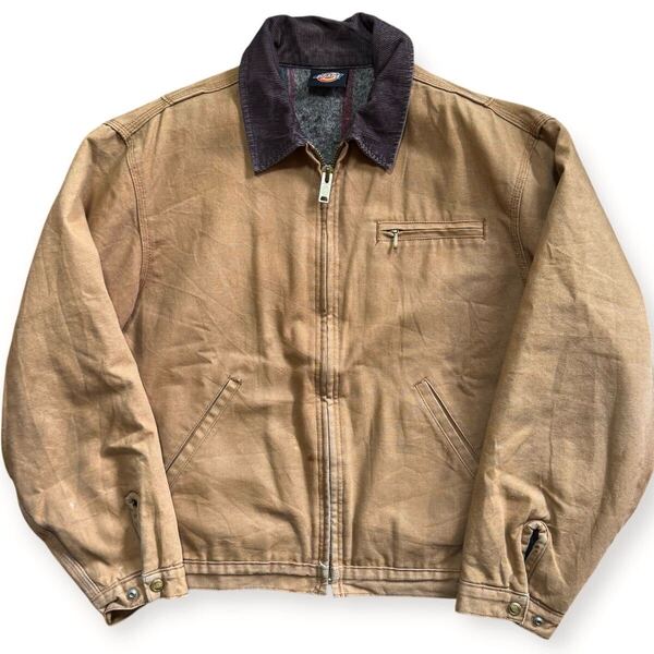 Dickies ビンテージ ダック デトロイトジャケット 襟コーデュロイ