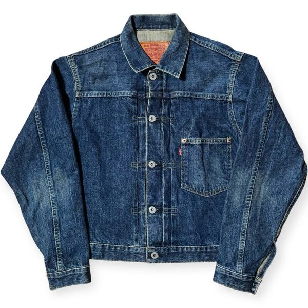 雰囲気抜群 LEVI'S 506xx 1st 復刻 ビッグE デニムジャケット サイズ36