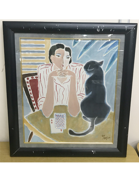池田満寿夫、【女の肖像】、希少画集画、新品高級額・額装付、状態良好 2025年最新】Yahoo!オークション -池田満寿夫 女(人物画)の中古