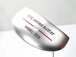 ♪送料無料 CNC milled putter ミルド パター MODEL 303 純正スチールシャフト 34インチ 0627-59N @140♪