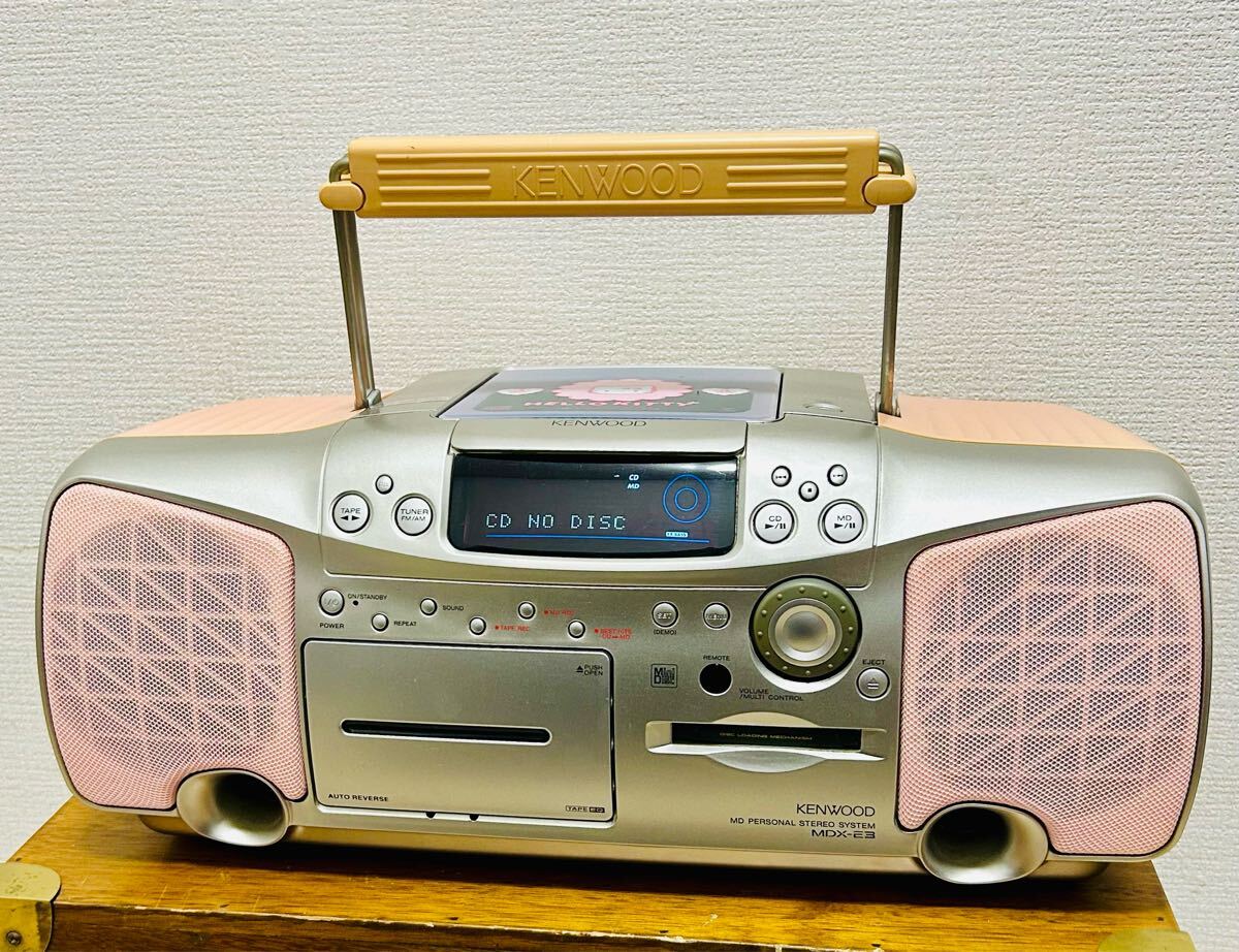 KENWOOD MDX-E3 ミニディスク パーソナル ステレオシステム Yahoo!オークション -「kenwood mdx-e3」の落札相場・落札価格
