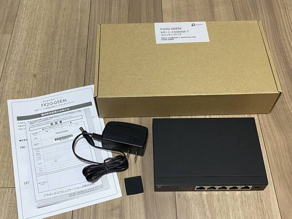 プラネックス Planex 5ポート 2.5GBASE-T スイッチングハブ FX2G-05EM