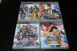 ★PS3 戦国BASARA3 3宴 4 ワンピース海賊無双 即決 送料無料