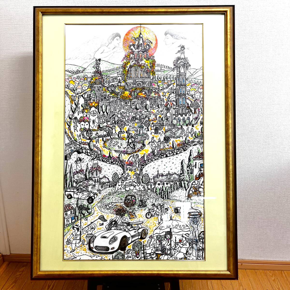 辻三郎 真作 日本画 油彩 絵画 サイン メクリ 38 2025年最新】Yahoo!オークション -三郎(絵画)の中古品・新品・未