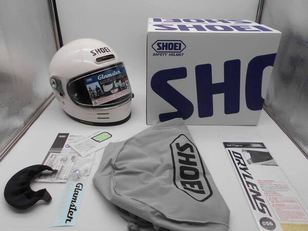 即決価格 送料無料 SHOEI Glamster Mサイズ 新品 オフホワイト 57-58cm ショウエイ グラムスター OFF WHITE ショーエイ