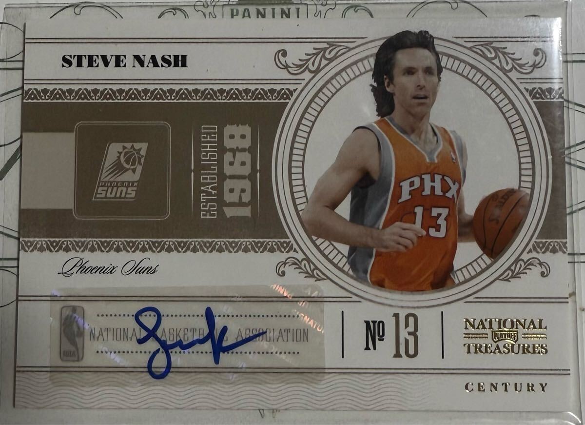 スティーブ ナッシュ Panini Signatures 直筆サイン 10枚限定 Yahoo!オークション -「steve nash」(トレーディングカード) の