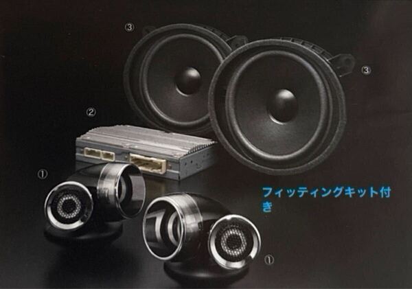 トヨタ純正 40系 ヴェルファイア ハイブリッド Z Premier プレミアムサウンド8chスピーカー&ダブルツィーターシステム 未使用