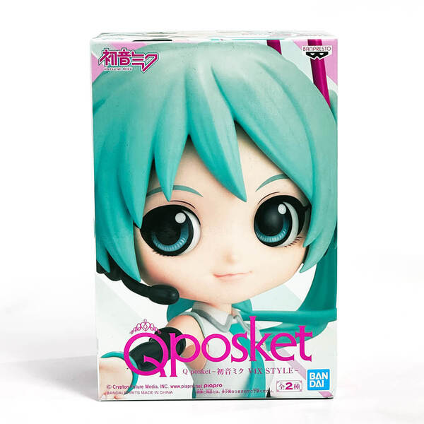 未開封品 Qposket-初音ミク【V4X STYLE A】カラーフィギュア/BANPRESTO※送料無料※ZA015