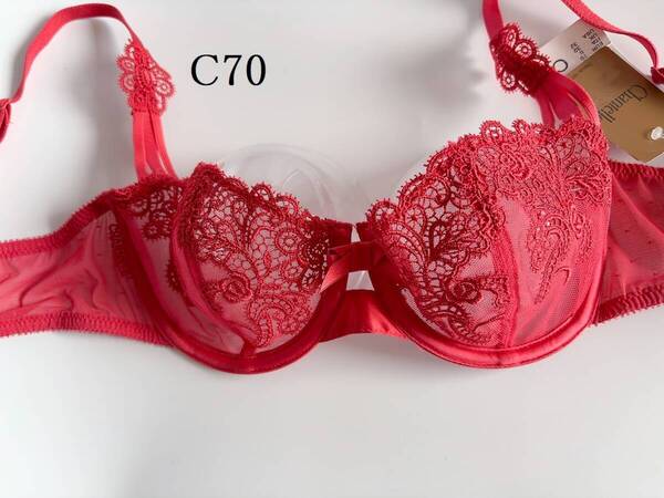 C70☆Chantelle シャンテル ワンホックブラ 格安 フランス高級ランジェリー