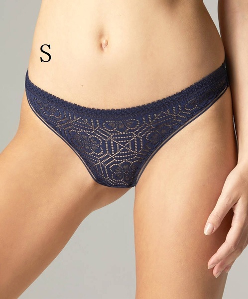 S★Simone Perele シモーヌ ペレール Asta 海外高級下着タンガ 紺