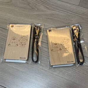 大阪関西万博会場限定 ミャクミャク イコちゃんコラボ木製パスケースA 2個セット