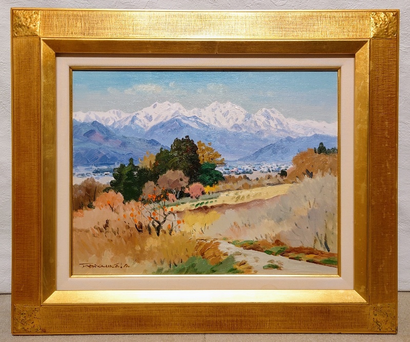 2025年最新】Yahoo!オークション -絵画 安曇野(油彩)の中古品