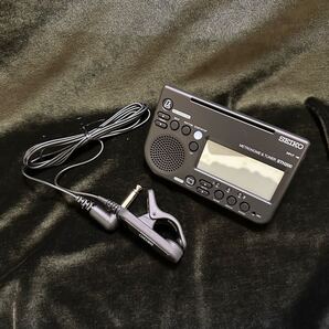 SEIKO セイコー メトロノームチューナー STH200 スペシャルパック 吹奏楽部に最適【ブラック】