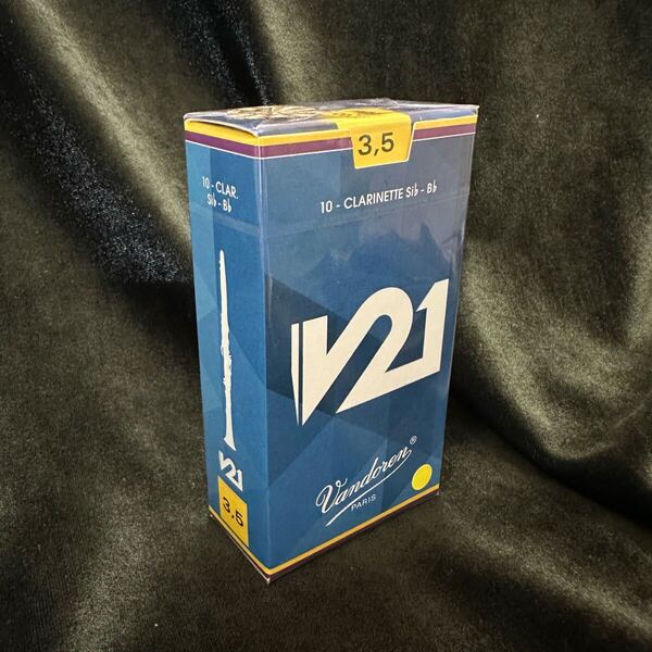バンドレン Vandoren B♭クラリネットリード 【V21】 #3.5(新品)【送料無料】【おてがる配送】