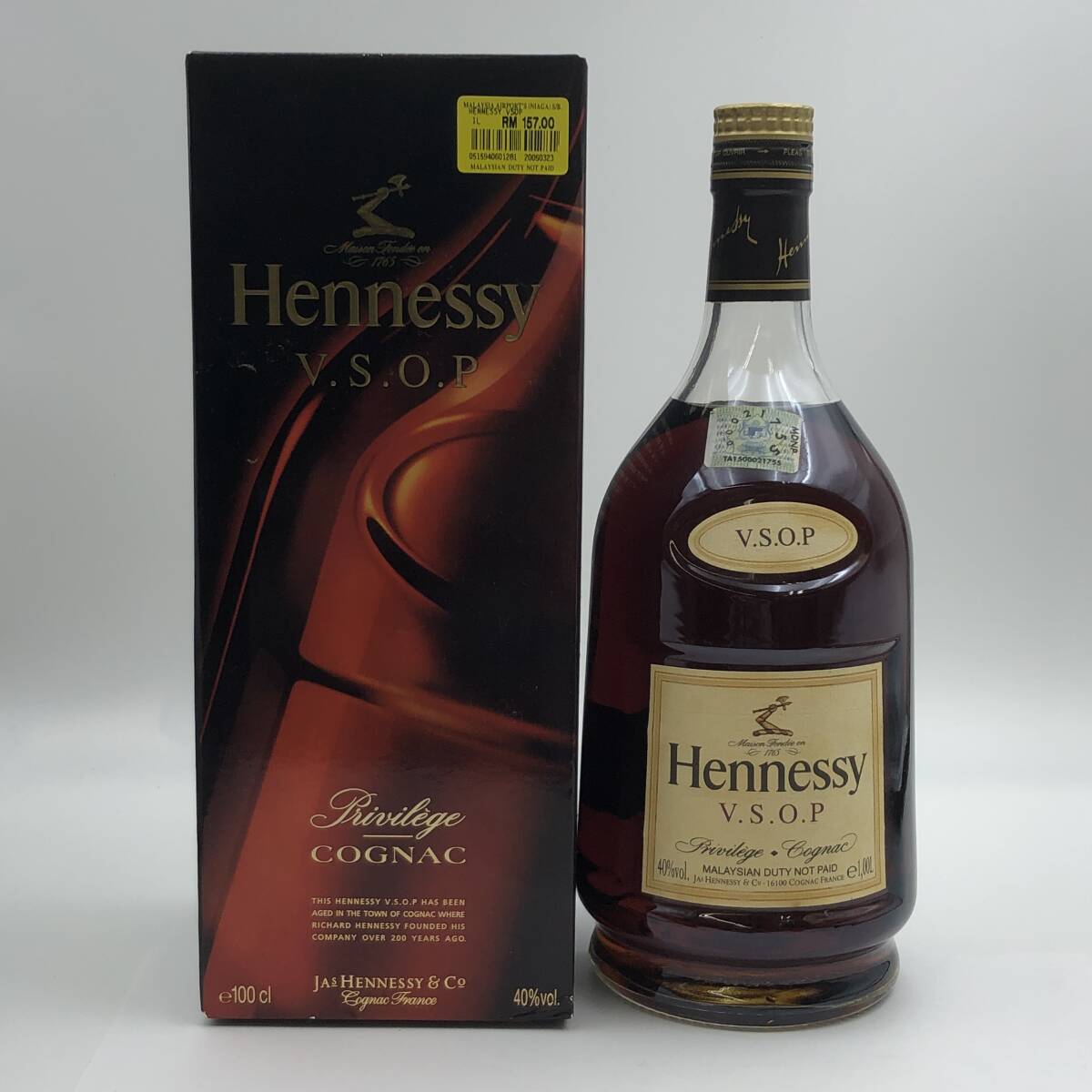 【未開封】ヘネシーVSOP/1000ml 箱付き Yahoo!オークション -「ヘネシー vsop 1000ml」(アルコール
