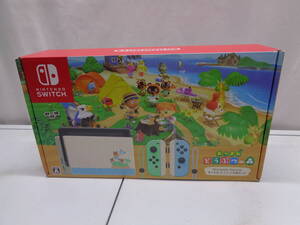 25-3④ スイッチ 本体 Nintendo Switch あつまれ どうぶつの森セット
