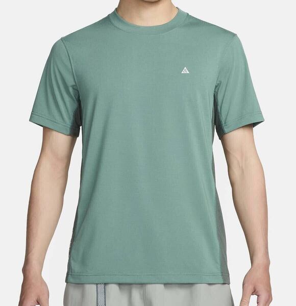 新品 送料込 NIKE ACG DRI-FIT ADV UV GOAT ROCKS S/S TOP Sサイズ 緑 ナイキ エーシージー ドライフィット トップ Tシャツ 半袖