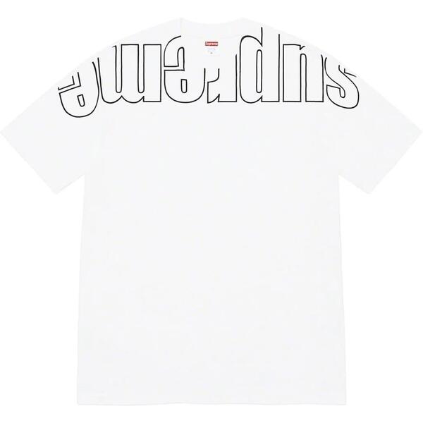 Lサイズ Supreme Upside Down Tee White 22FW シュプリーム アップサイド ダウン Tシャツ ホワイト