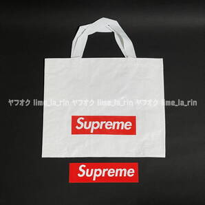 小 Supreme ショッパー ステッカー ボックスロゴ ショップバッグ ショップ袋 エコバッグ トートバッグ BOX LOGO