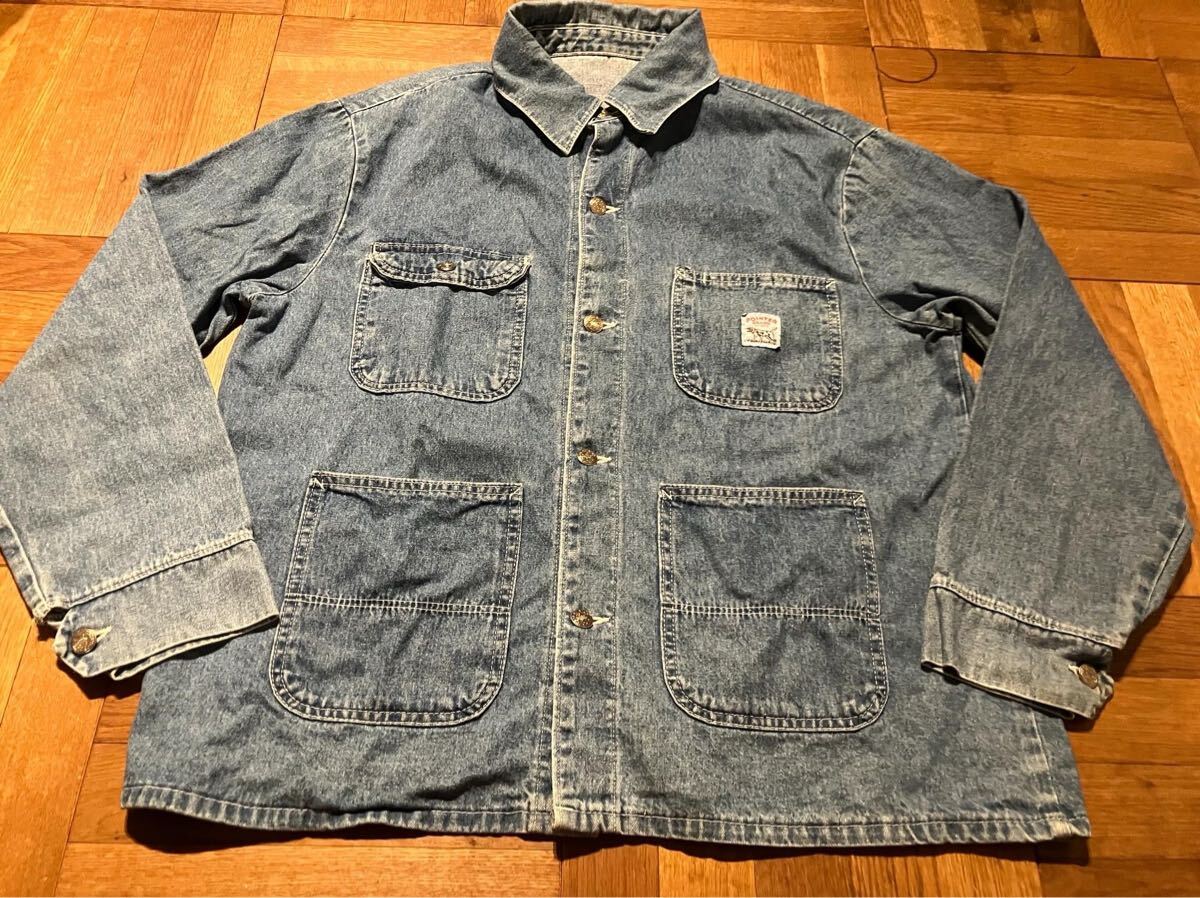POINTER BRAND OVER DYE COVERALL JACKET(ポインターブランド