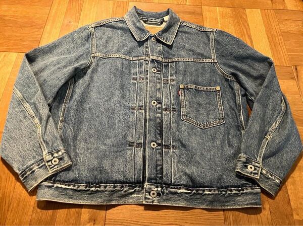 【送料無料】 リーバイス LEVI'S 506 XX 1ST TYPE ヴィンテージ レプリカ デニムジャケット Gジャン トラッカージャケット 507 557 2ND L