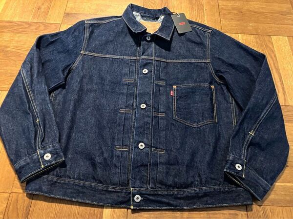 【新品未使用&送料無料】 リーバイス LEVI'S 506 XX 1ST TYPE ヴィンテージ レプリカ デニムジャケット Gジャン トラッカージャケット L
