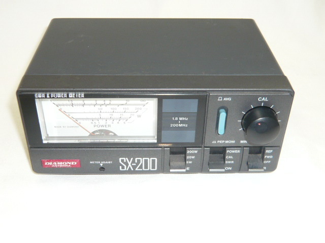 DIAMOND 第一電波工業 SX―200 中古品 SX-200(SX200) 第一電波工業(ダイヤモンド) 1.8〜200MHz sx200