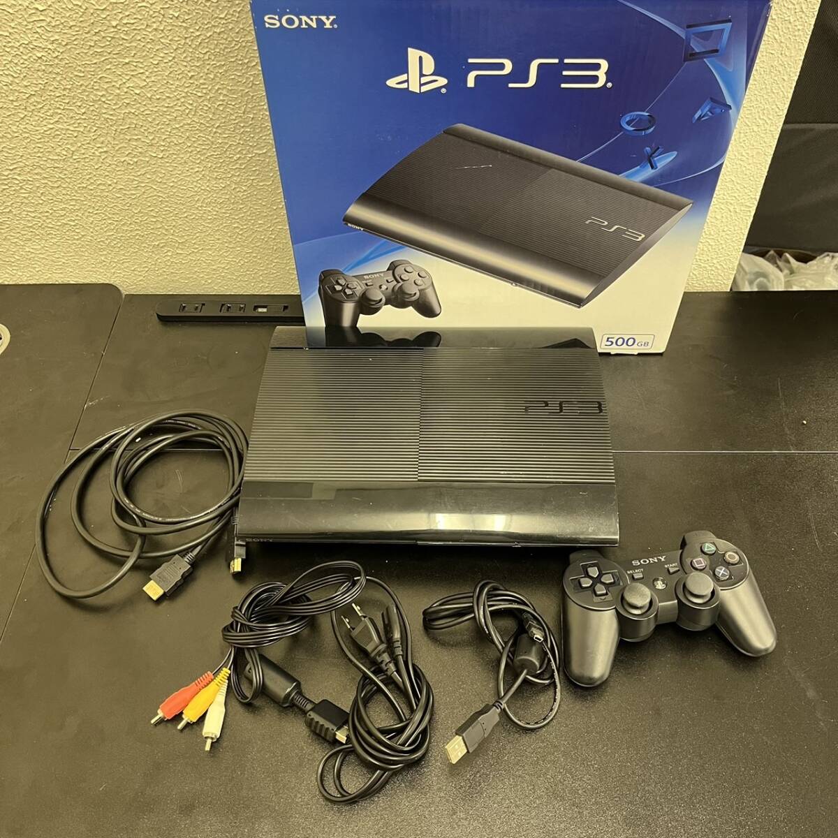 SONY PS3 プレステ3 本体 中古 付属品完備 選べるカラー