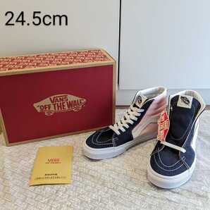 新品 US企画 VANS SK8-HI 未使用 スケハイ ヴァンズ スケート 24.5cm 靴 バンズ