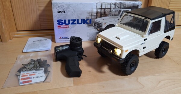 【新品】動作確認済 WPL スズキ ジムニー 幌 JA11C C74-1 クローラー 1/10 サイズ ラジコン 4WD 電動RC RTR